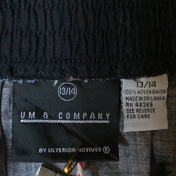 Vintage Deadstock a line paneled button down floral skirt new never worn - Picture 5 of 9